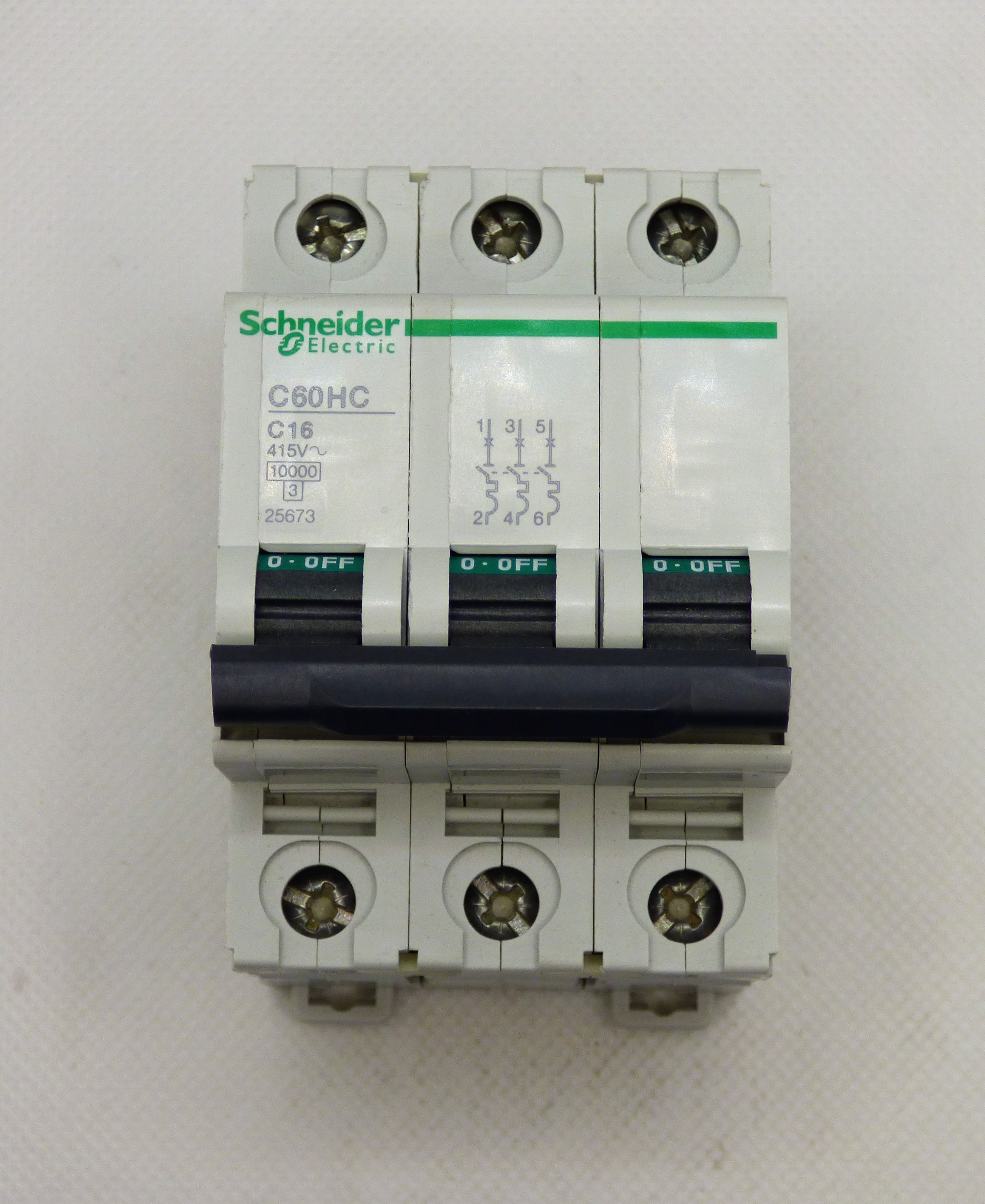 3P 16A TYPE C MCB